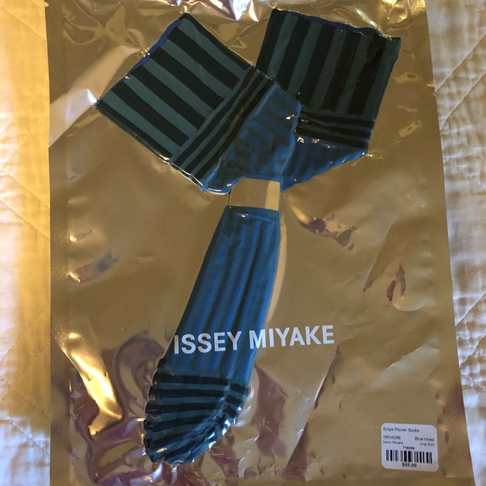 Brand new Issey Miyake socks